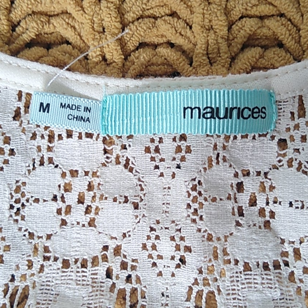 Boho Lacy Racerback Tank - Picture 3 of 6
